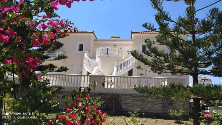 Villa Vourda Marathókampos Esterno foto